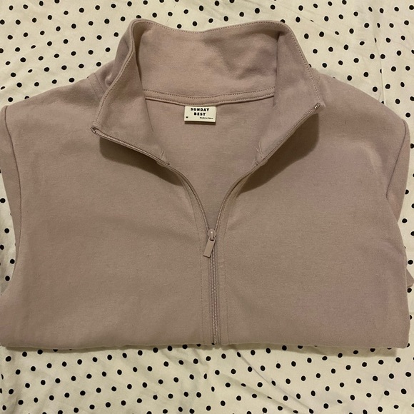 Sunday best half-zip long sleeve NWOT - Picture 2 of 4